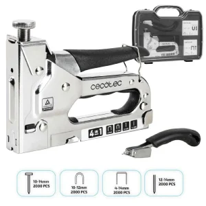 Cecotec Agrafeuse manuelle FastTacker 4in1 Full Equip